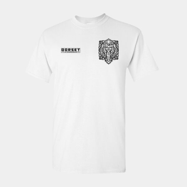 Odin's White T-Shirt Dorset Strongman Printed Shirt Thumbnail