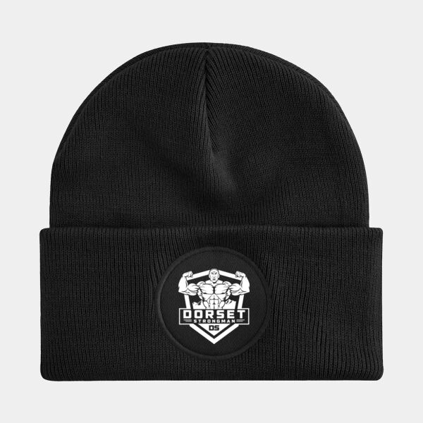 Dorset Strongman Logo Printed Beanie Hat Thumbnail